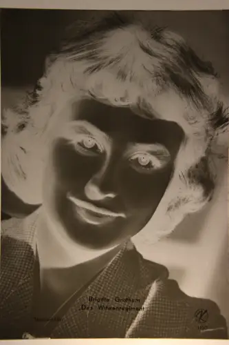 Vintage Glasnegativ Platte Glassnegative Brigitte Grothum