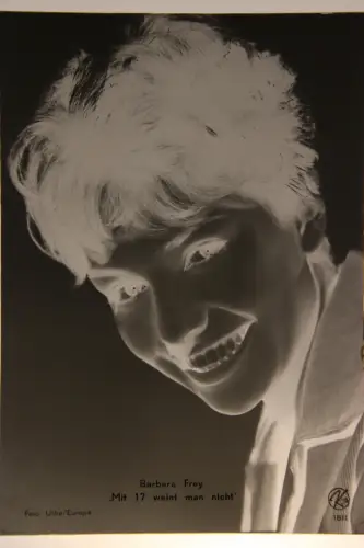 Vintage Glasnegativ Platte Glassnegative Barbara Frey