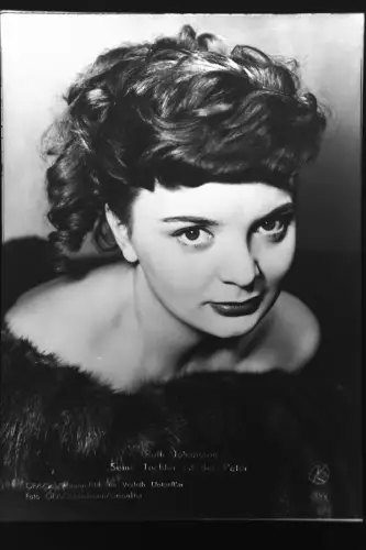 Vintage Glasnegativ Platte Glassnegative Ruth Johansson