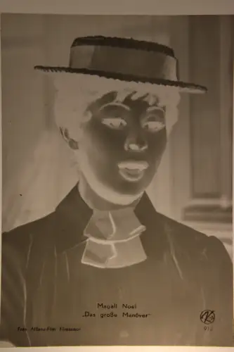 Vintage Glasnegativ Platte Glassnegative Magali Noel