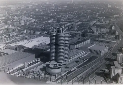 Orig Film Negativ  München BMW Headquarters 1970s B14/12/35