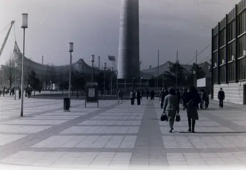 Orig Film Negativ  München Olympiagelände  1970s B14/13/3