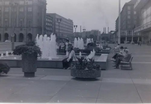 Orig Film Negativ 4x DDR Dresden  Ernst Thaelmann Strasse c1970-72 B14/10/32
