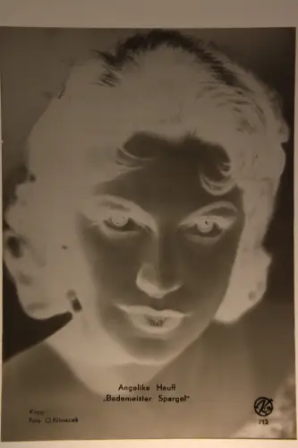 Vintage Glasnegativ Platte Glassnegative Angelika Hauff
