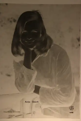 Vintage Glasnegativ Platte Glassnegative Antje Greek