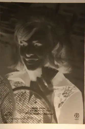 Vintage Glasnegativ Platte Glassnegative Anita Höfer