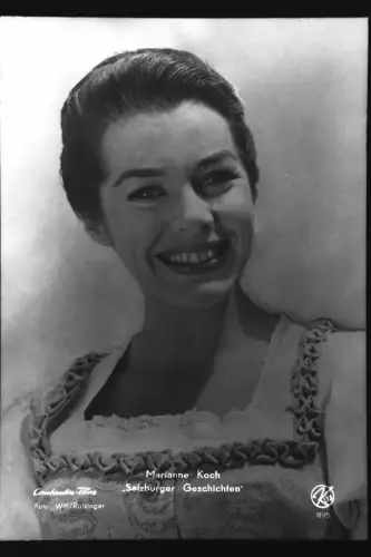 Vintage Glasnegativ Platte  Glassnegative Marianne Koch "Salzburger Geschichten"