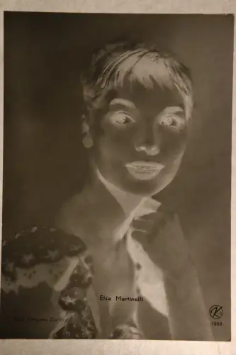 Vintage Glasnegativ Platte  Glassnegative Elsa Martinelli