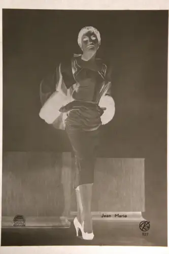 Vintage Glasnegativ Platte  Glassnegative Jean Marie