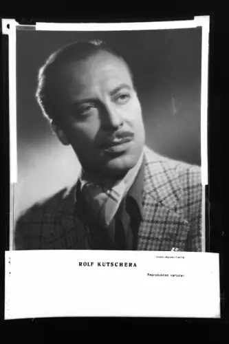 Vintage Negativ Zelluloid Negative Rolf Kutschera Schauspieler