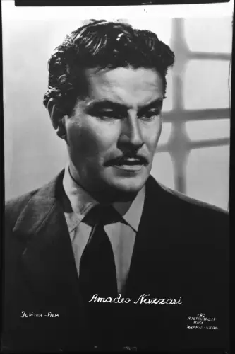 Vintage Negativ Zelluloid Negative  Amadeo Nazzari  Schauspieler