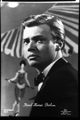 Vintage Negativ Zelluloid Negative  Karl Heinz Böhm  Schauspieler