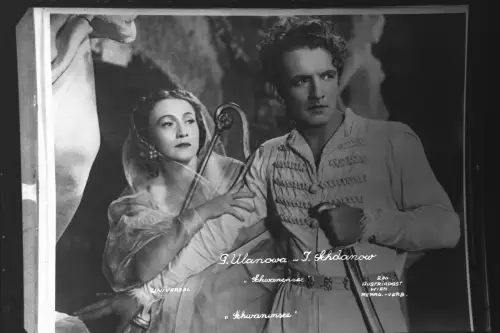 Vintage Negativ Zelluloid Negative   G. Ulanowa & J. Schodanow