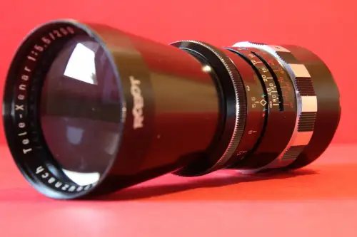 Schneider Kreuznach Tele Xenar 1:5.5  200mm für Robot Royal