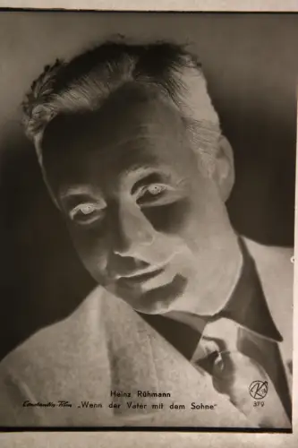 Vintage Glasnegativ Platte Glassnegative Heinz Rühmann