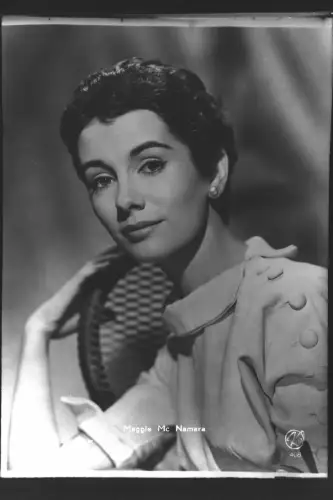 Vintage Glasnegativ Platte Glassnegative Maggie Mc Namara