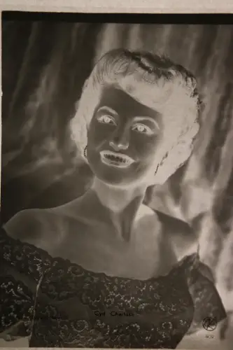 Vintage Glasnegativ Platte Glassnegative Cud Charisse