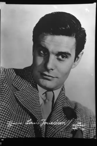 Vintage Negativ Zelluloid Negative Louis Jourdan