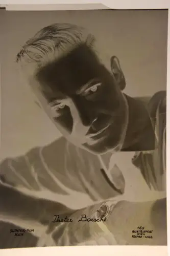 Vintage Negativ Zelluloid Negative Dieter Borsche