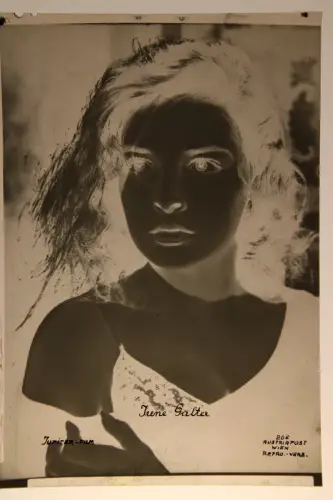 Vintage Negativ Zelluloid Negative Irene Galter