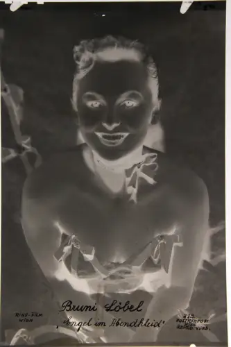 Vintage Negativ Zelluloid Negative Bruni Löbel