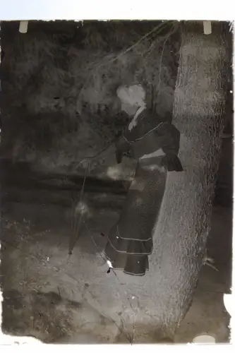 Antique Glasnegativ Platte Glassnegative Woman Frau  1900-1910, 18x13cm