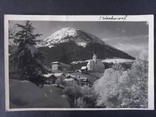 AK Postcard CPA  Österreich Gaisberg Hirschberg Winter Kirchdorf /?/