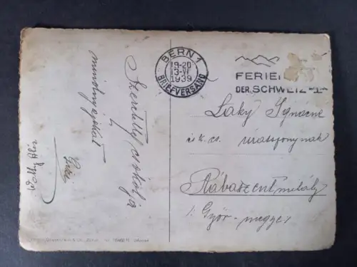 AK Postcard CPA  Schweiz Bern Münster mit Aare 1939