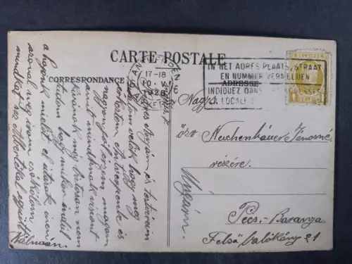 AK Postcard CPA Belgien Antwerpen Guilds Huizen, Groote Market 1928