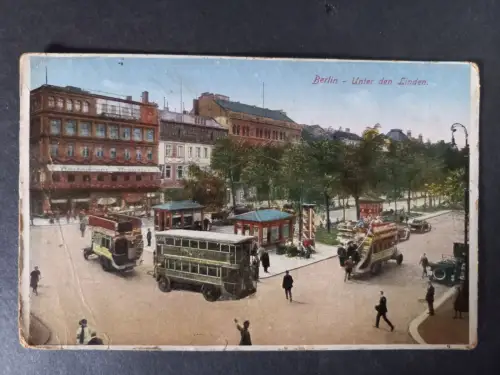 AK Postcard CPA  Deutschland Berlin Unter den Linden 1927