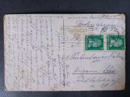 AK Postcard CPA  Deutschland Berlin Unter den Linden 1927