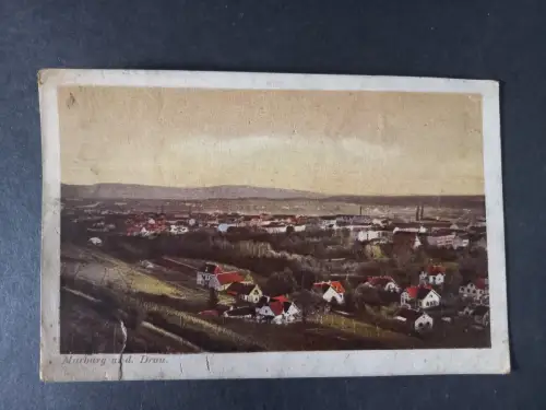 AK Postcard CPA  Slowenien Marburg a. d. Drau 1913