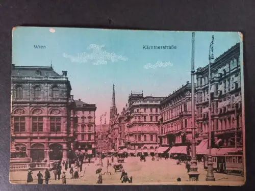 AK Postcard CPA  Österreich Wien Kärtnerstrasse