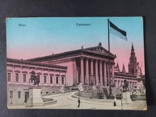 AK Postcard CPA  Österreich Wien Parlament