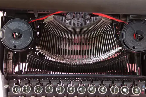Vintage Smith Corona Clipper Floating Shift RAR old Turkish keyboard layout 1946