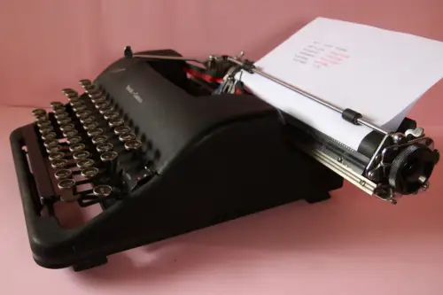Vintage Smith Corona Clipper Floating Shift RAR old Turkish keyboard layout 1946