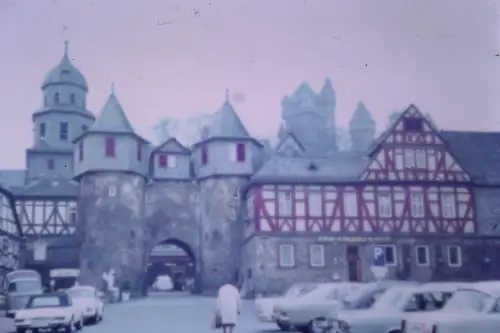 Original DIA Film Slide 35mm Schloss Braunfels Hessen  '70s B9/R33