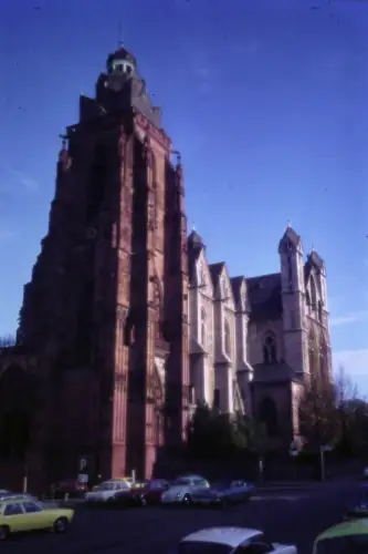 Original DIA Film Slide 35mm Wetzlar Cathedral Hessen  '70s B9/R31