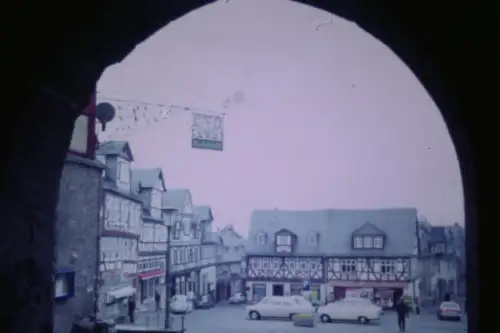 Original DIA Film Slide 35mm Braunfels Hessen  '60s B9/R36