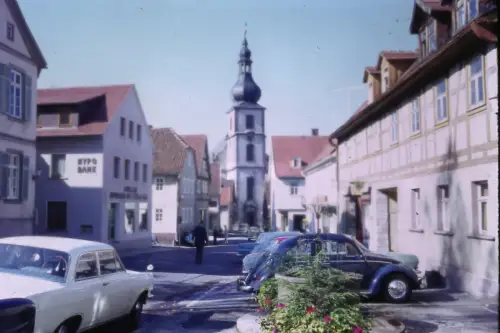 Original DIA Film Slide 35mm Gersfeld in der Rhön Hessen  '70s B9/R32