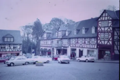 Original DIA Film Slide 35mm Braunfels Hessen  '60s B9/R37