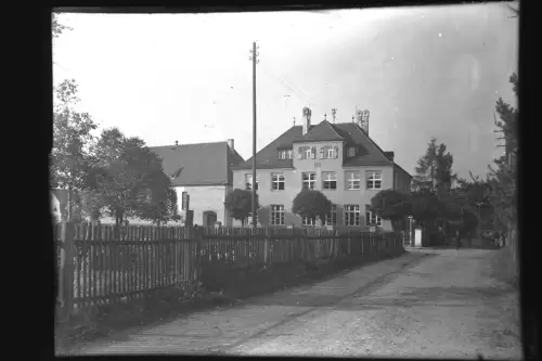 Vintage Glasnegativ Platte Deutschland vor dem 2 WK