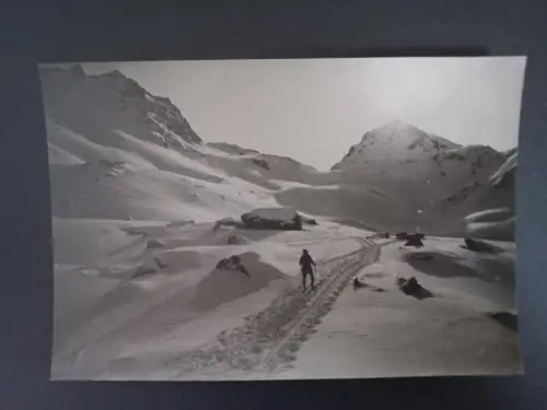 Altes Foto Seealm im Fotschertal  K.Dornach Foto Innsbruck 1930/40