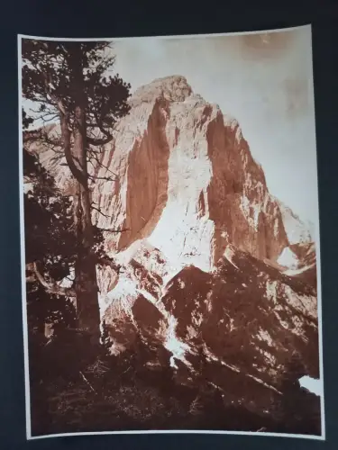 Altes Foto Lafatscher - sepiafarbene Fotografie  K.Dornach 1930/40