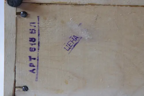 Vintage Kinder Sägemaschine Made in UdR Holzsohle funktionierendes Spielzeug ...