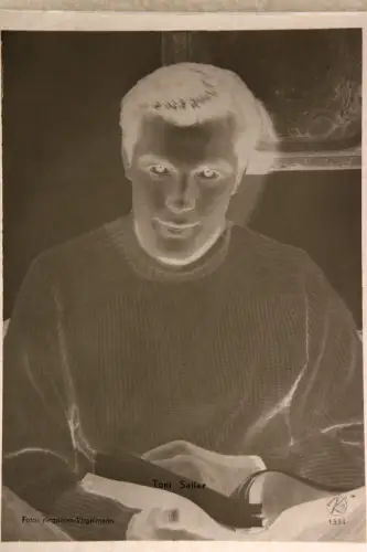 Vintage Glasnegativ Platte Glassnegative Toni Sailer