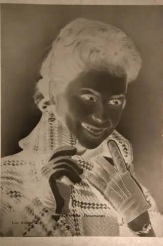 Vintage Glasnegativ Platte Glassnegative Chariklia Baxevanos