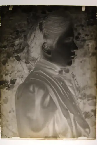 Antique Glasnegativ Platte Glassnegative Woman Frau  1900-1910, 18x13cm