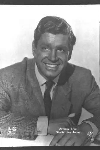 Vintage Glasnegativ Platte Glassnegative Anthony Steel "Strasse des Todes"