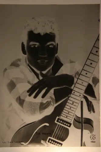 Vintage Glasnegativ Platte Glassnegative Ted Herold